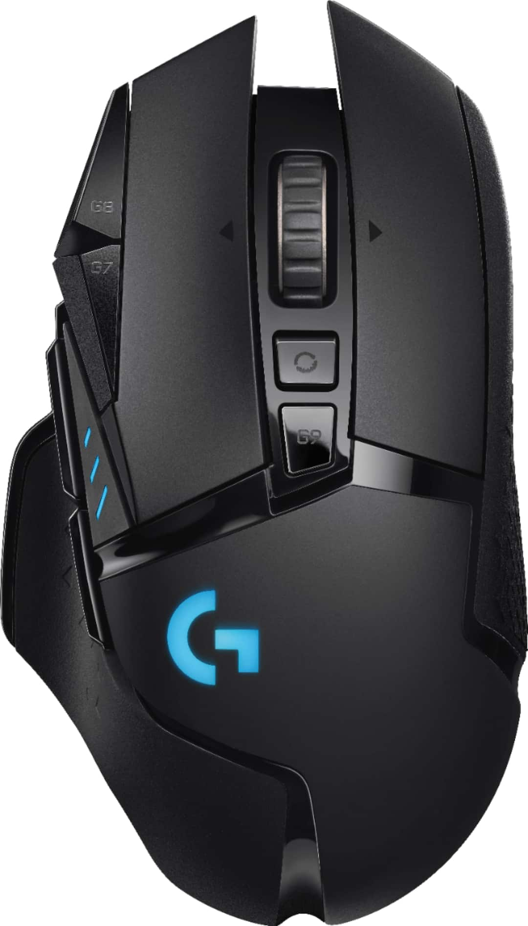 Logitech - G502 Lightspeed Wireless Optical Gaming Mouse with RGB Lighting - Black