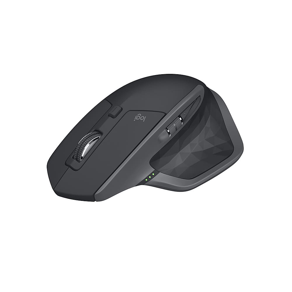 Logitech MX Master 2S - mouse - Bluetooth 2.4 GHz - graphite