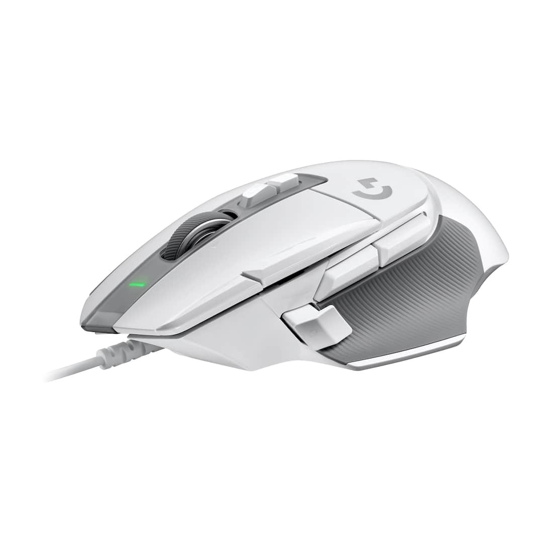 Logitech - G502 X Wired USB Gaming Mouse with HERO 25K Sensor - White