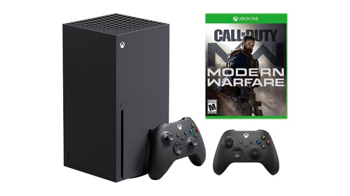 Xbox X + Call of Duty Modern Warfare Bundle with Extra Controller