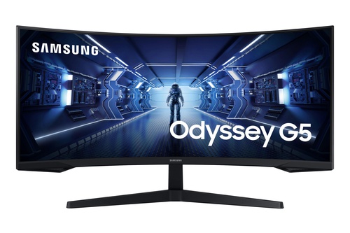 Samsung - 34" G5 Odyssey WQHD Curved Gaming Monitor HDR10