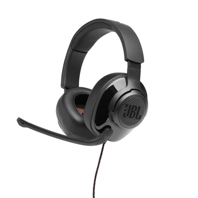 JBL Quantum 300 Hybrid Wired Over-Ear Gaming Headset w/ Flip-up Mic