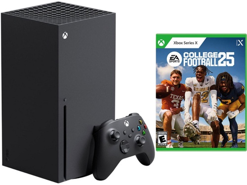 Xbox X Bundle With College Football 25 Game