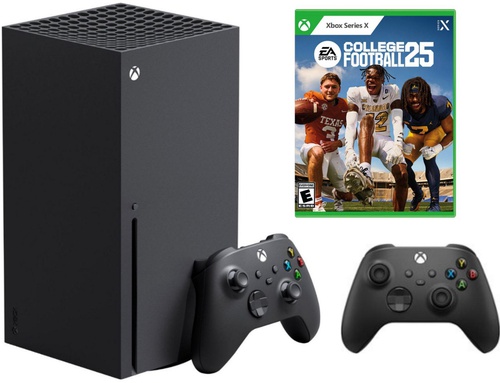 Xbox X Bundle With Extra Controller and College Football 25 Game