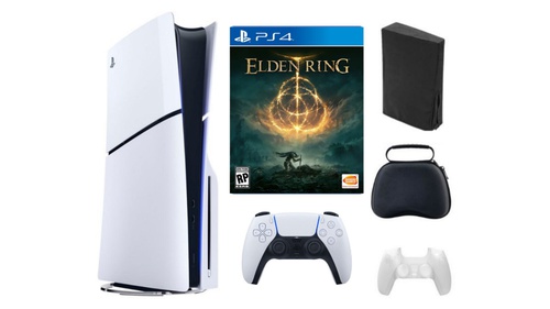 Playstation 5 Slim + Elden Ring Bundle with Accessories