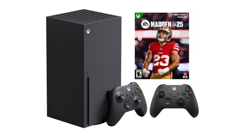 Xbox X Bundle With Extra Controller and Madden NFL 25 Game 