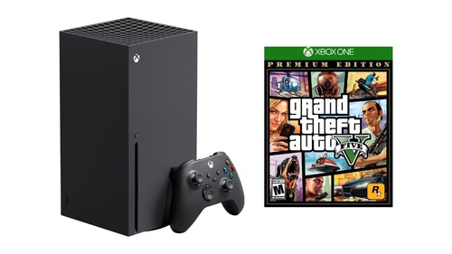 Xbox X + Grand Theft Auto V Premium Edition Bundle